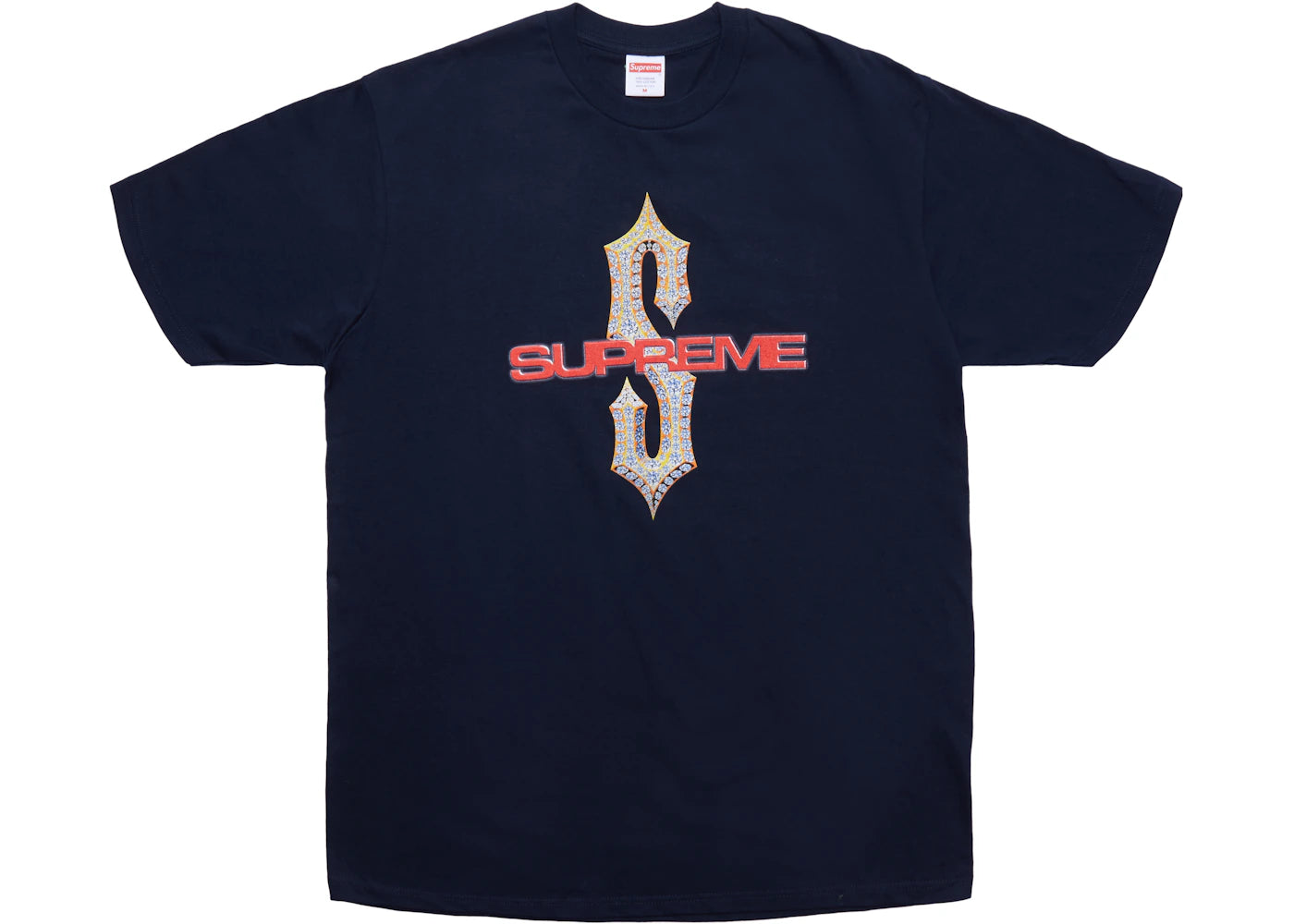 Supreme Diamonds Tee Navy
