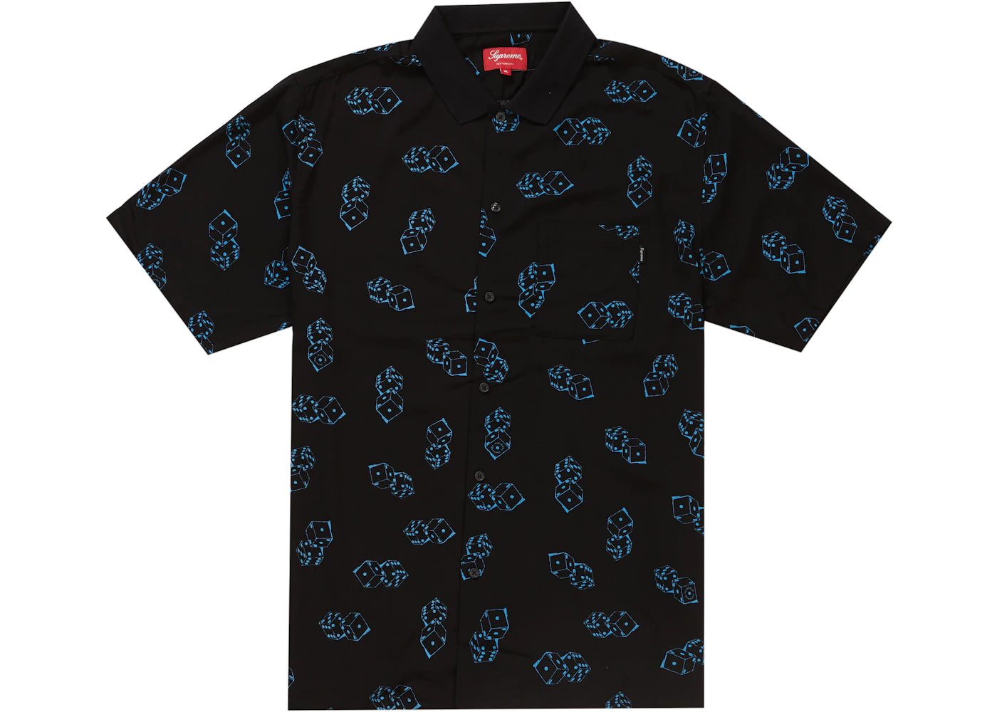 Supreme Dice Rayon S/S Shirt Black