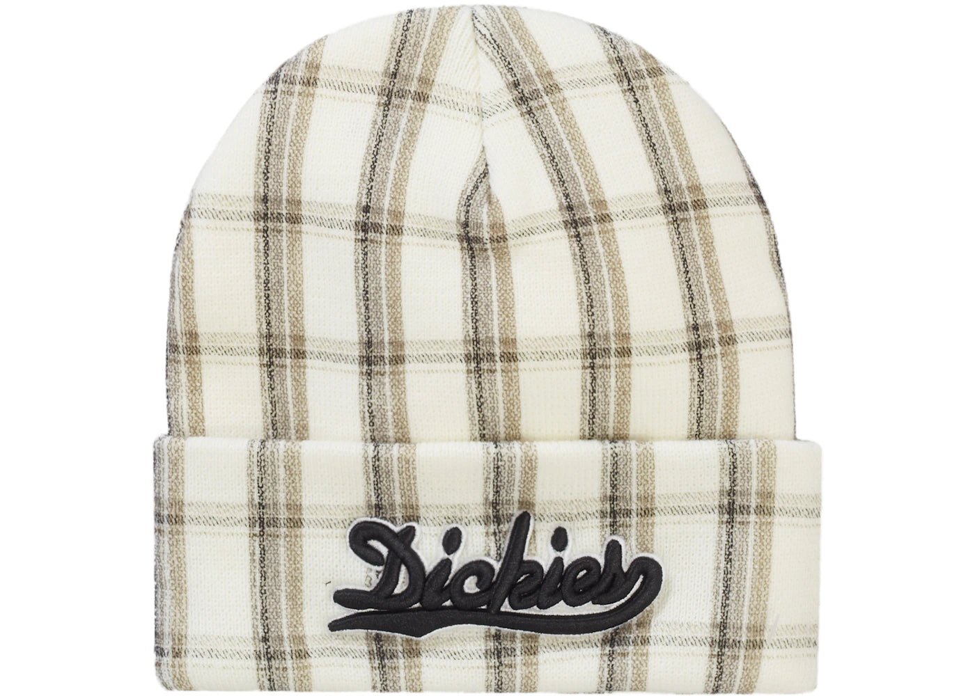 Supreme Dickies Beanie (FW23) White Plaid