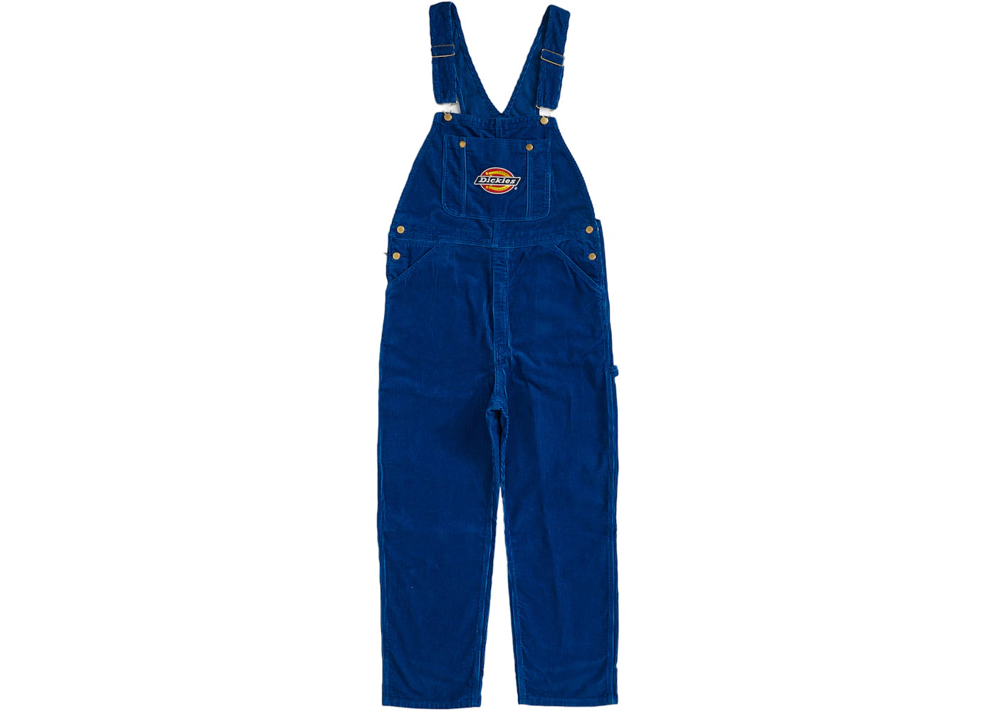 Supreme Dickies Corduroy Overalls Royal