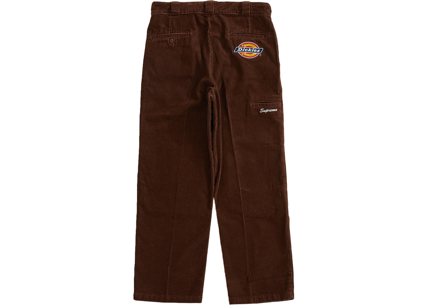 Supreme Dickies Double Knee Corduroy Work Pant Brown