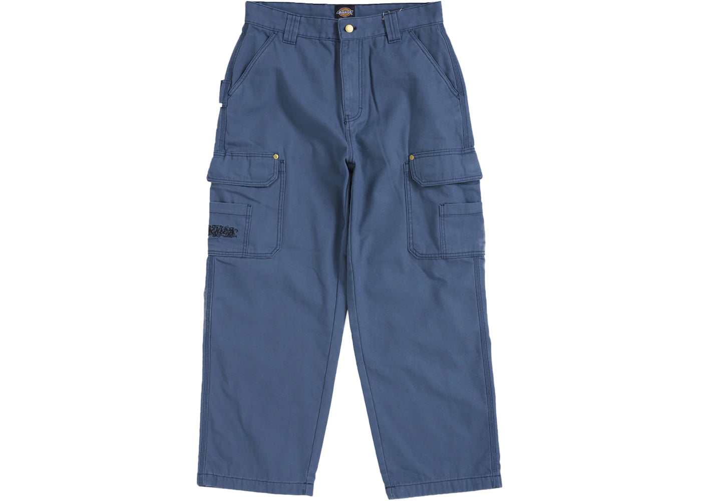 Supreme Dickies Flannel Lined Cargo Pant Blue