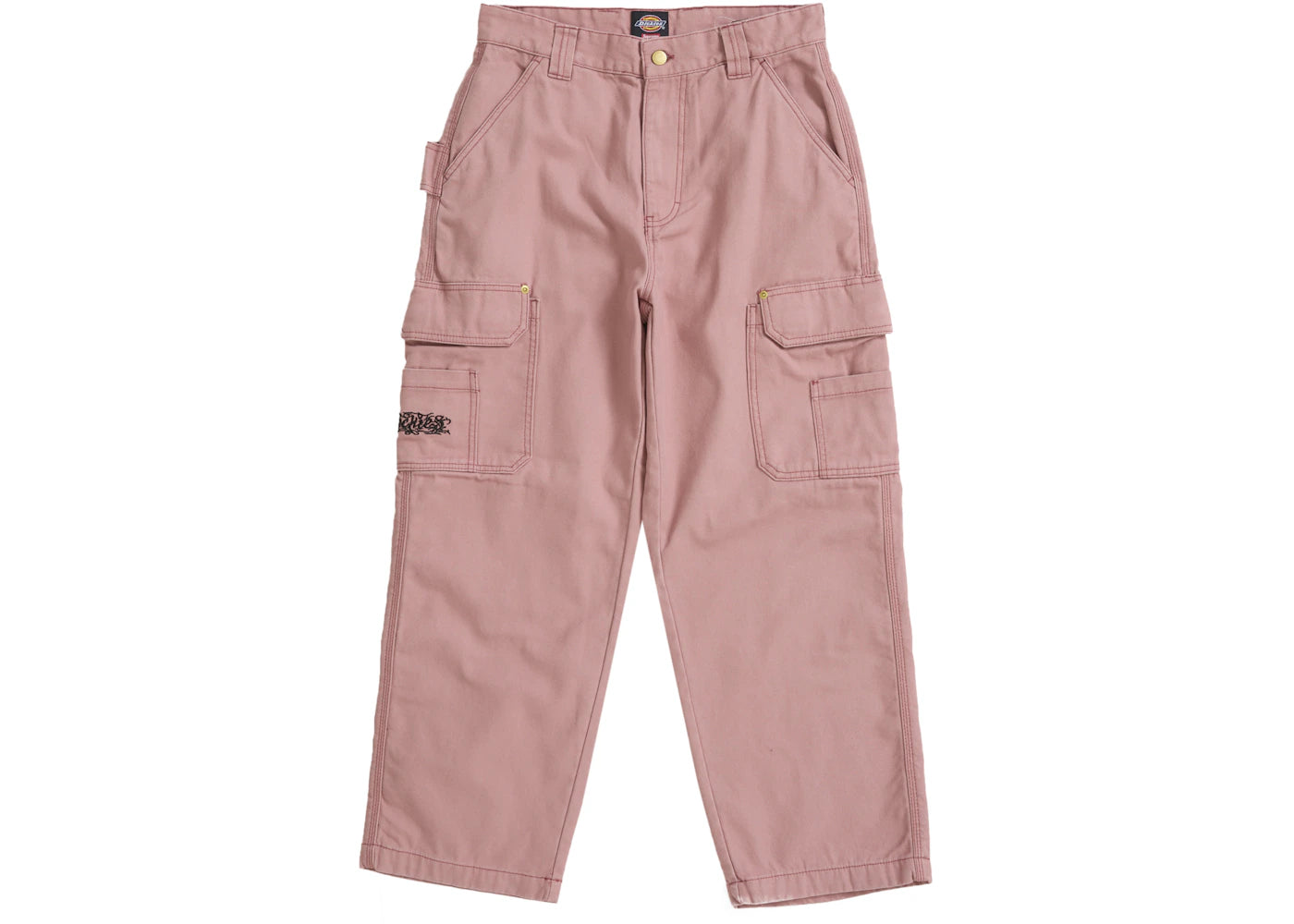 Supreme Dickies Flannel Lined Cargo Pant Pink