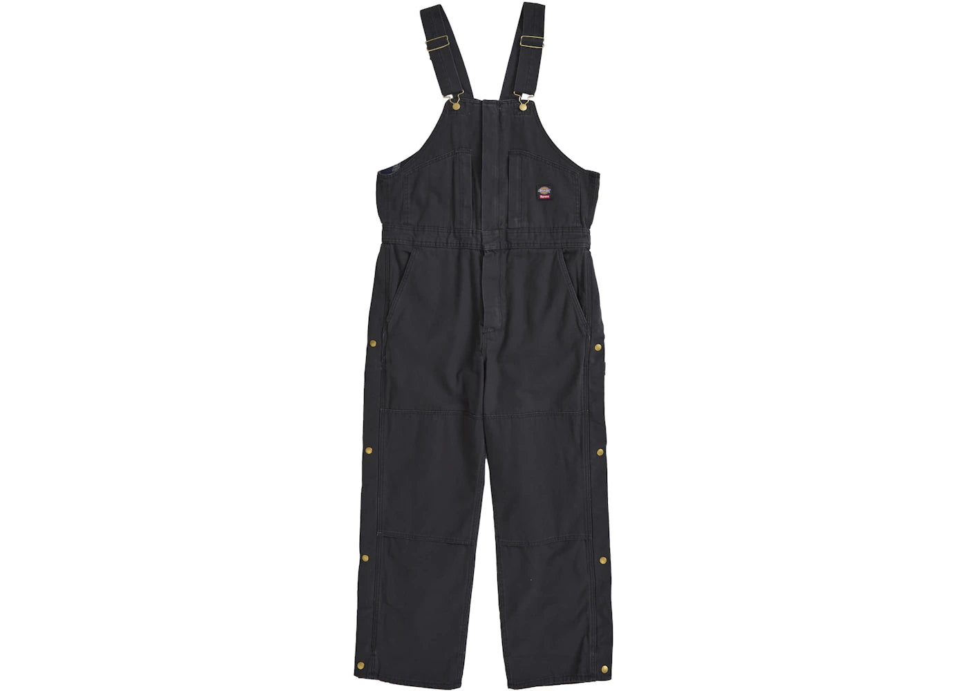 Supreme Dickies Flannel Lined Overall Black