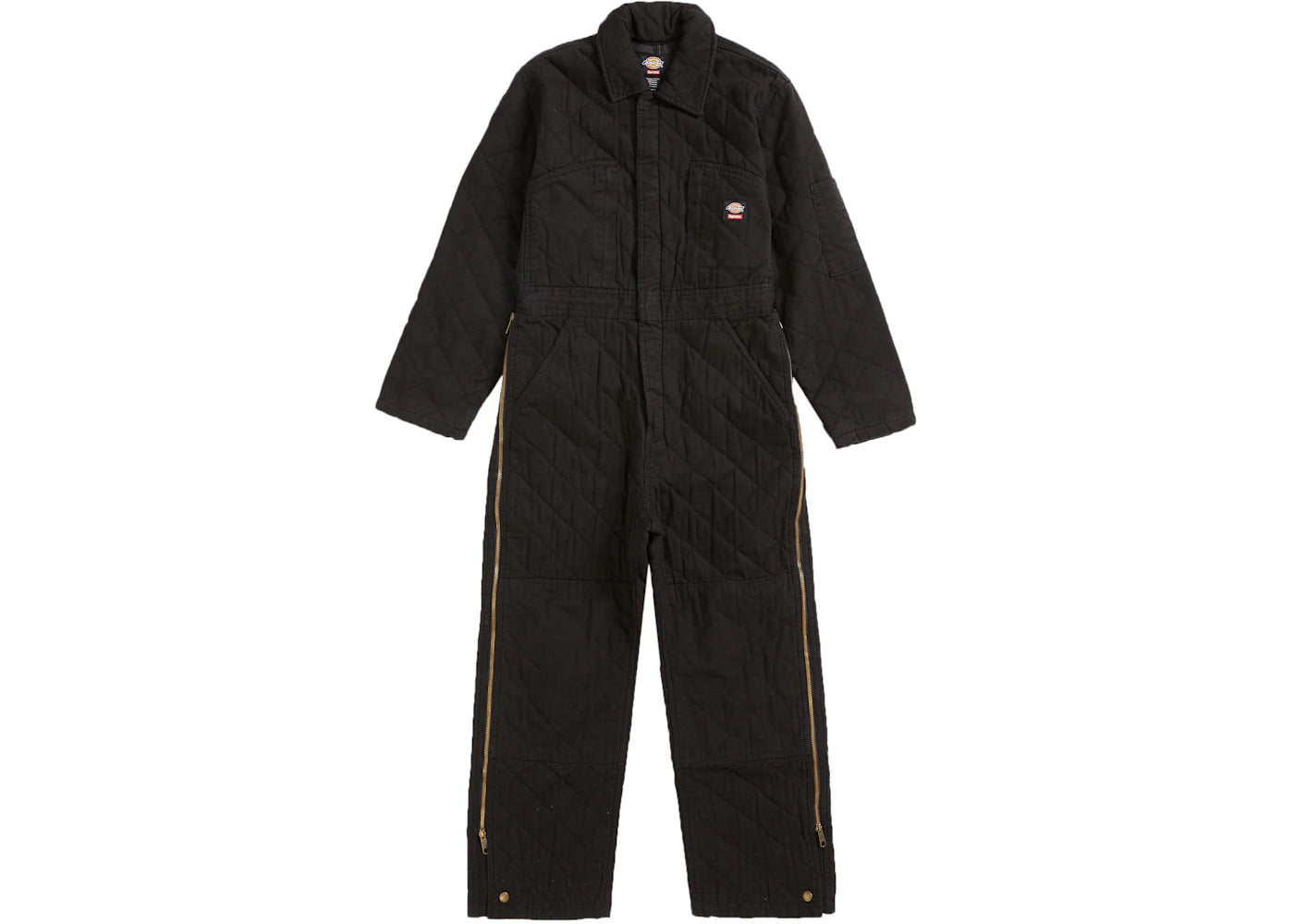 Supreme Dickies Quilted Denim Coverall Black