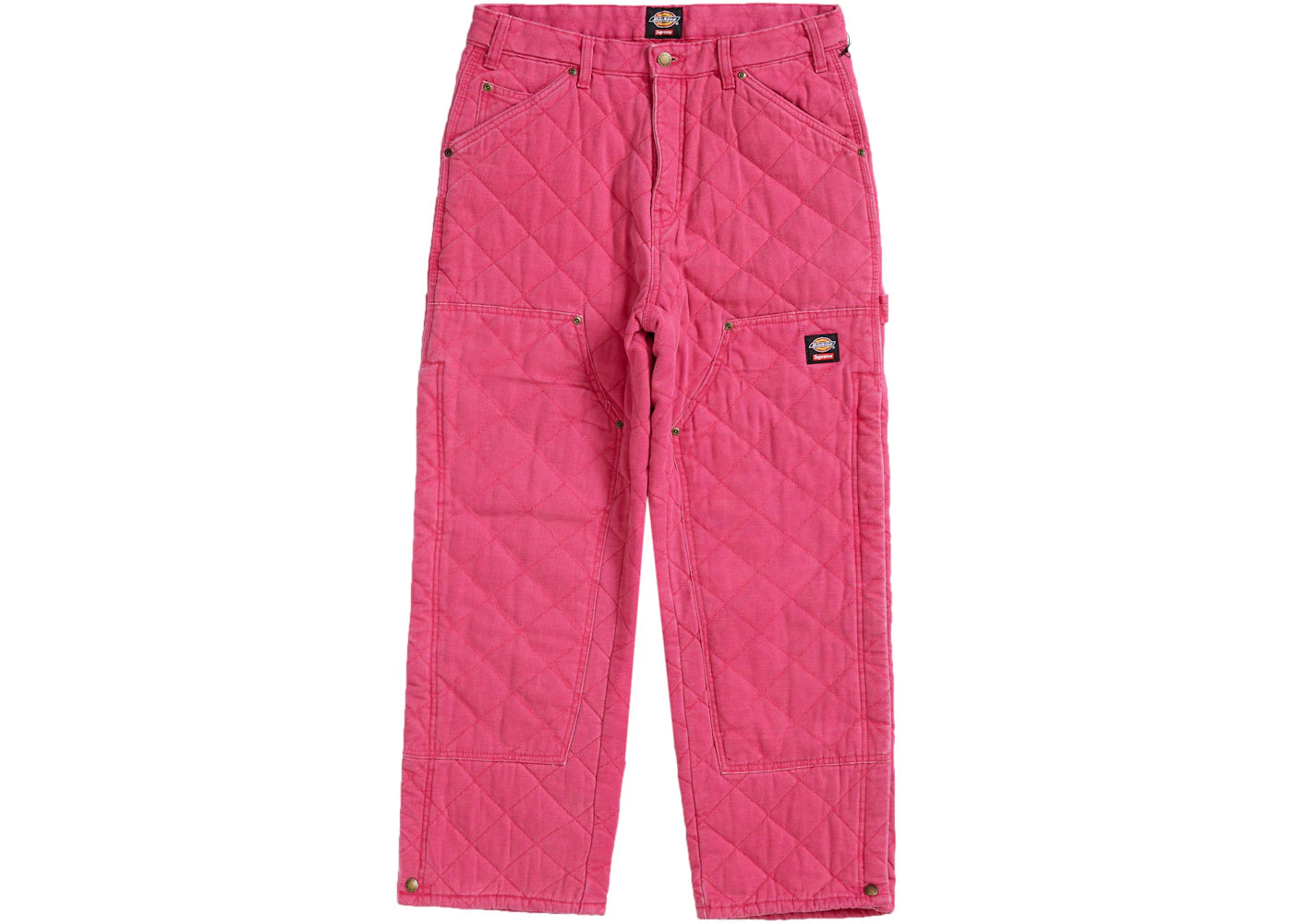 Supreme Dickies Quilted Double Knee Painter Pant Pink