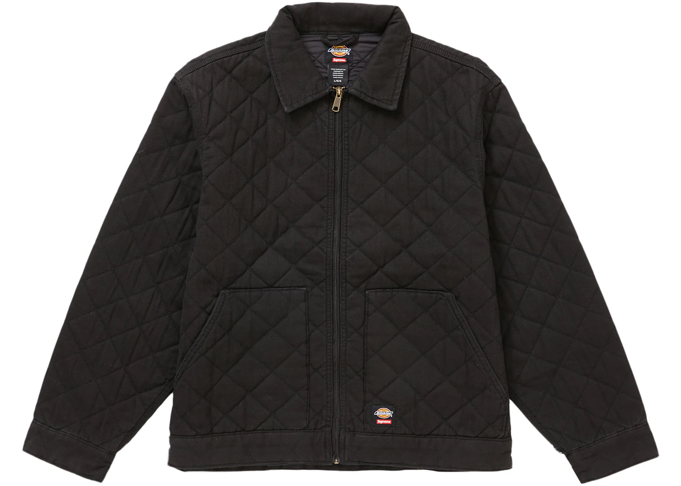 Supreme Dickies Quilted Work Jacket Black