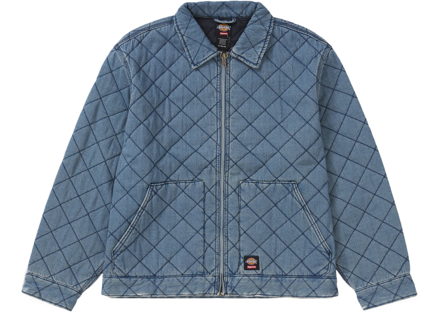 Supreme Dickies Quilted Work Jacket Denim