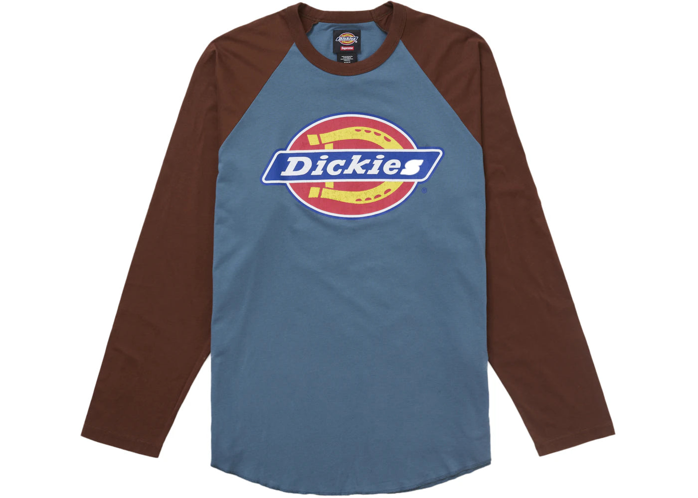 Supreme Dickies Raglan L/S Top Brown