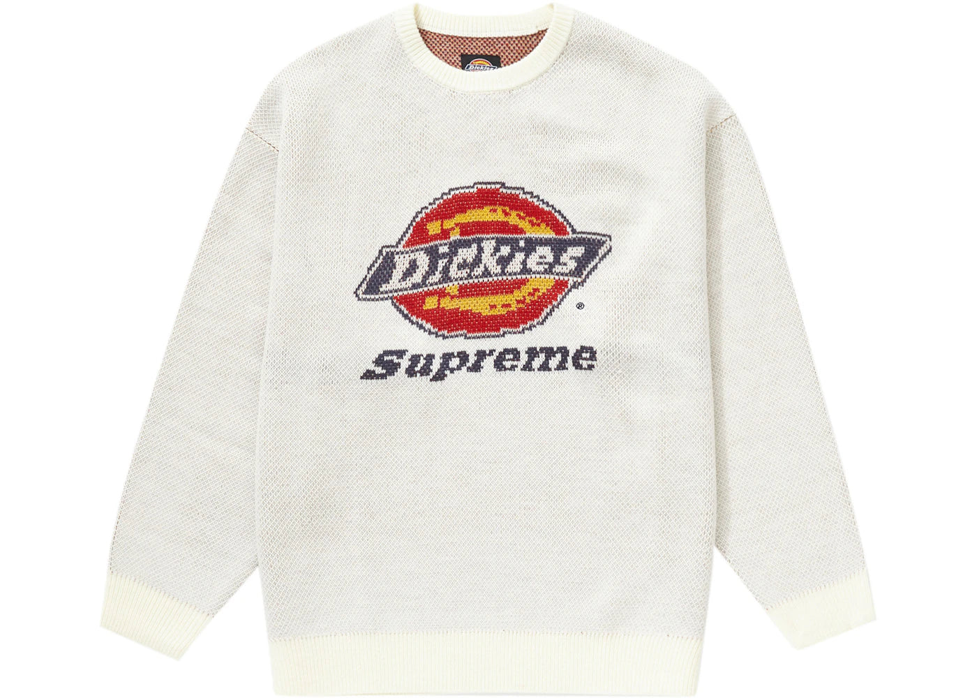 Supreme Dickies Sweater White