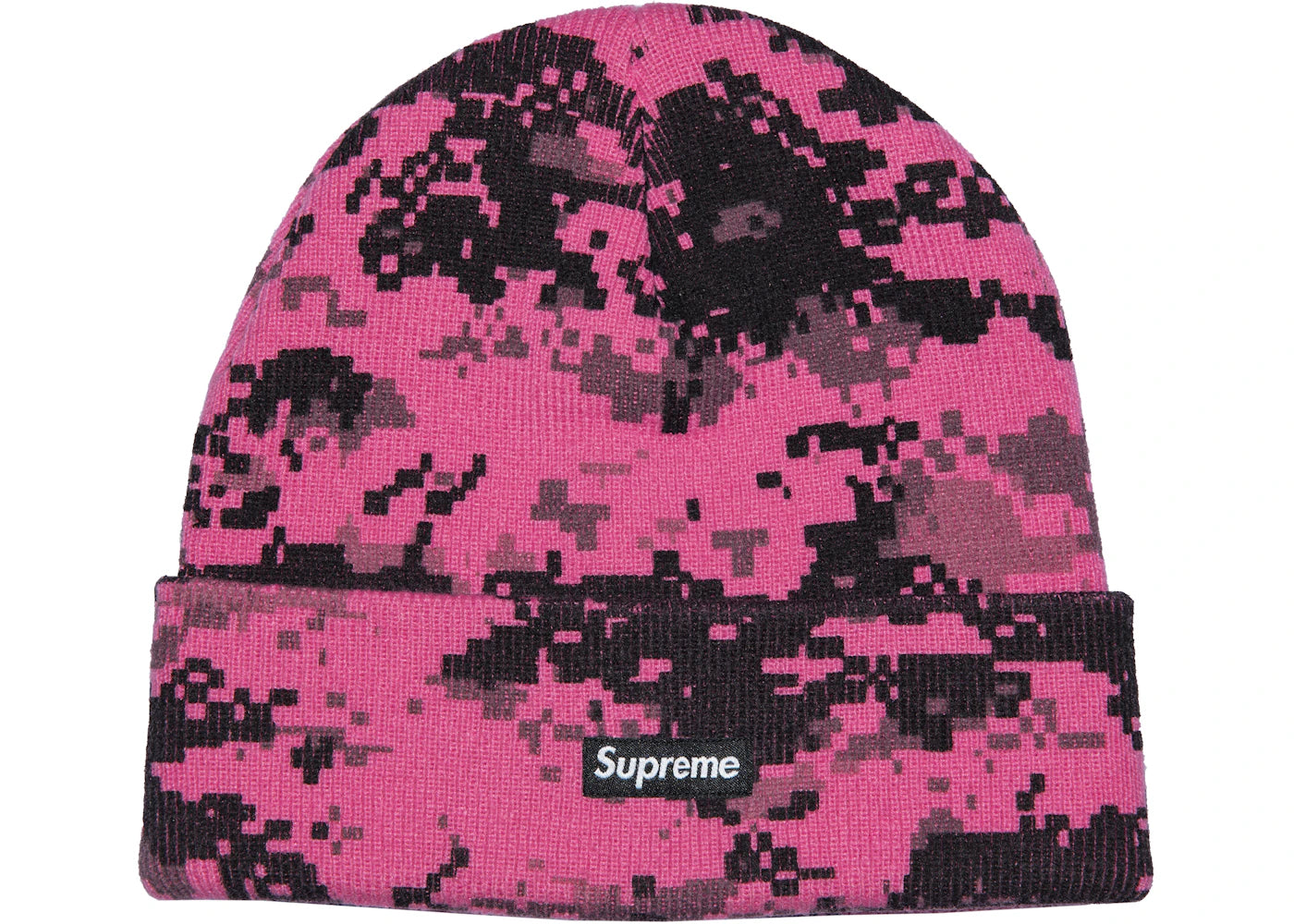 Supreme Digi Camo Beanie Pink Digi Camo