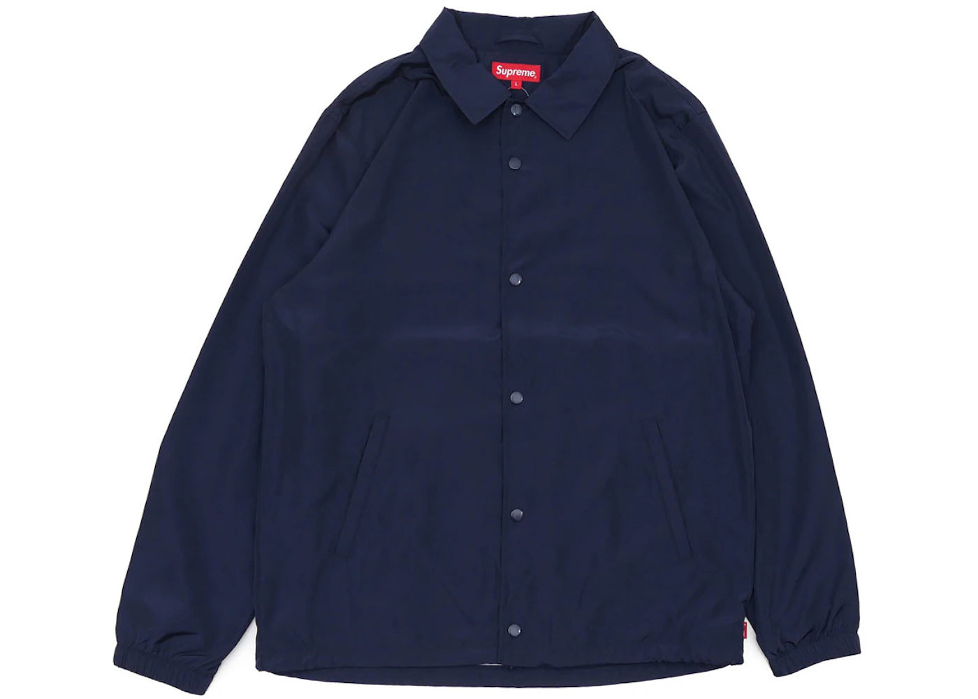 Supreme Digi Coaches Jacket Navy