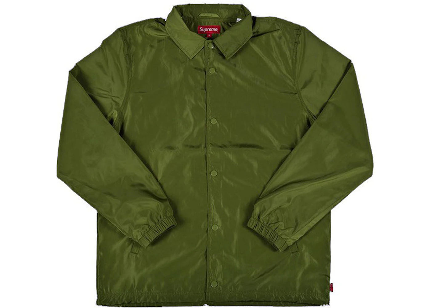 Supreme Digi Coaches Jacket Olive