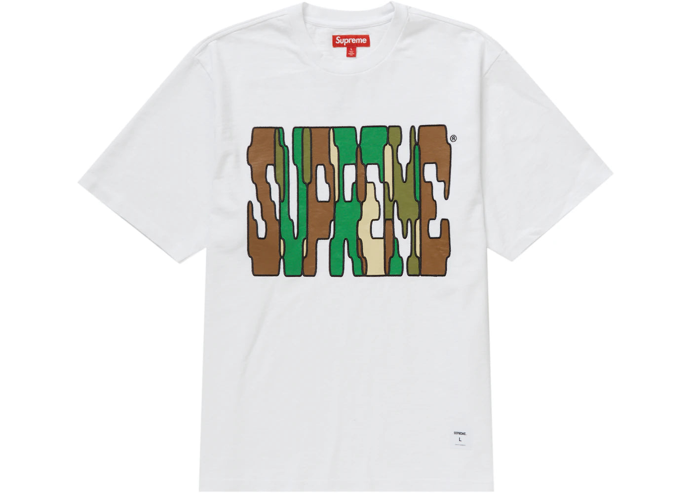 Supreme Digi S/S Top White