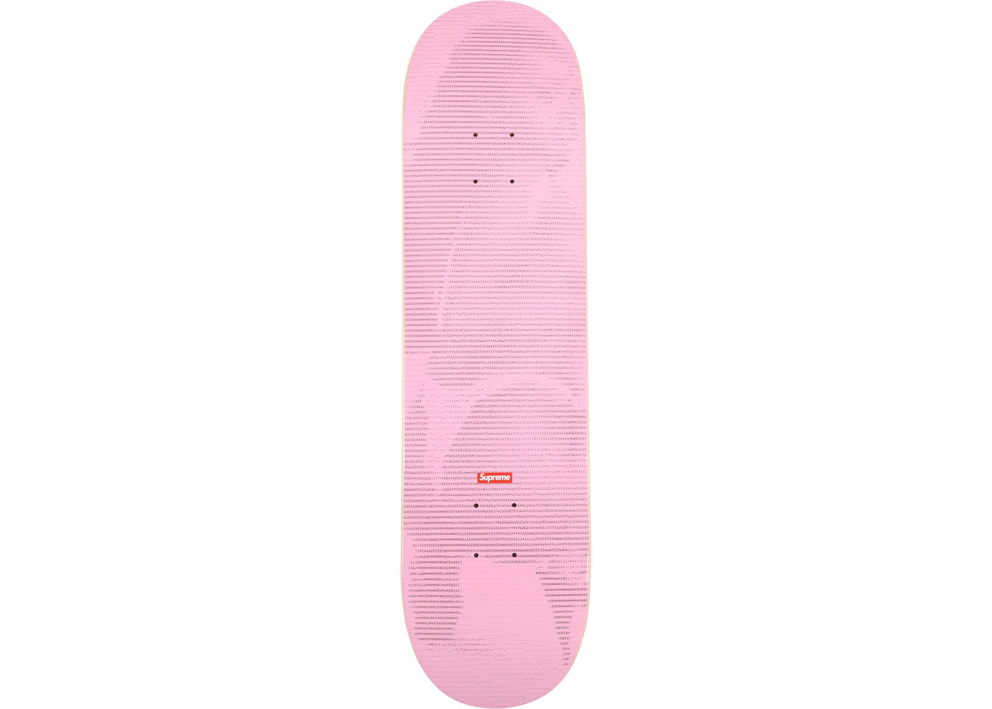 Supreme Digi Skateboard Deck Pink