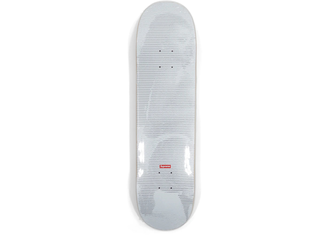 Supreme Digi Skateboard Deck White