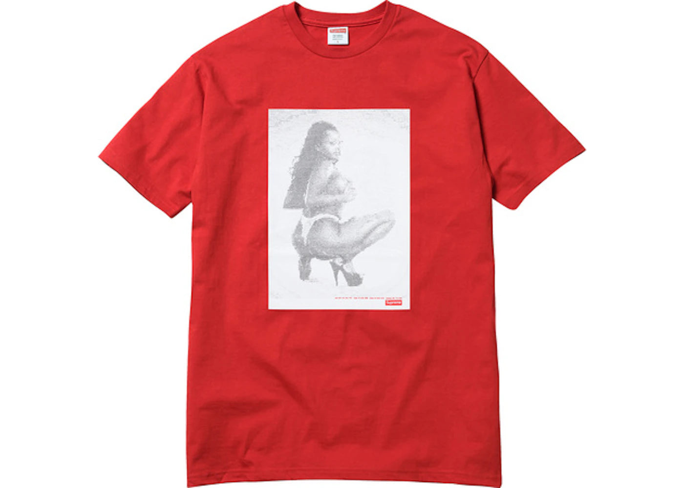 Supreme Digi Tee Red