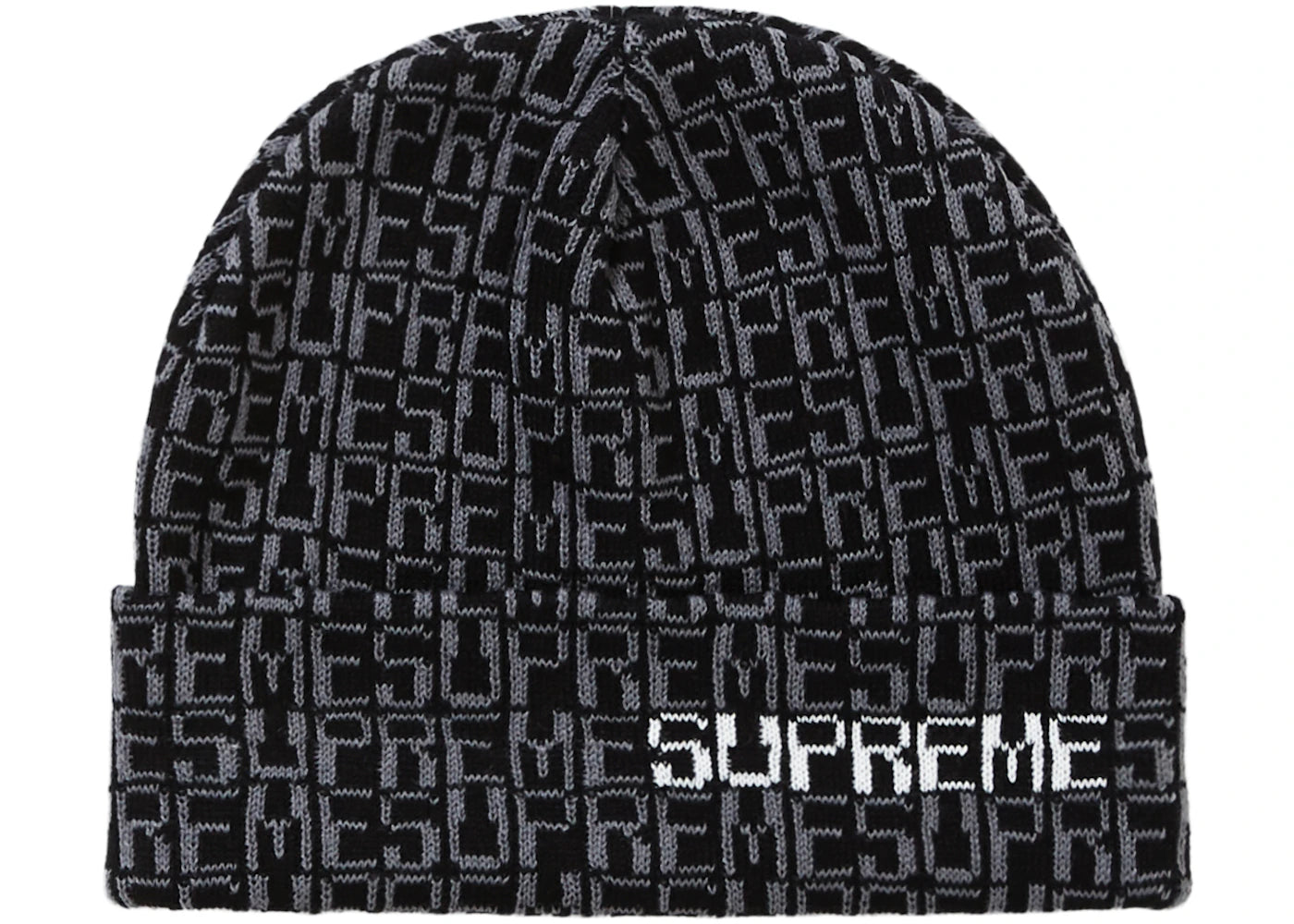 Supreme Digital Beanie Black