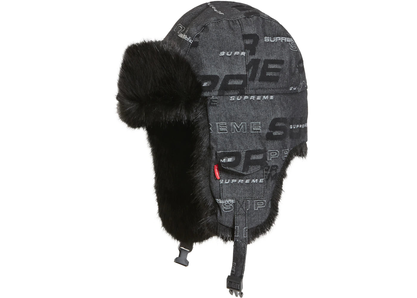 Supreme Dimensions Logo Denim Trooper Black
