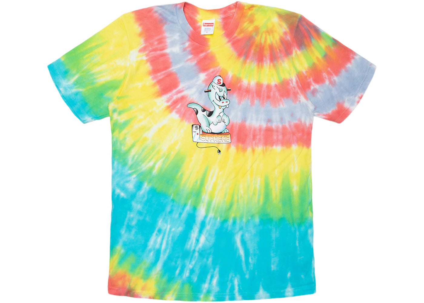 Supreme Dinosaur Tee Tie Dye