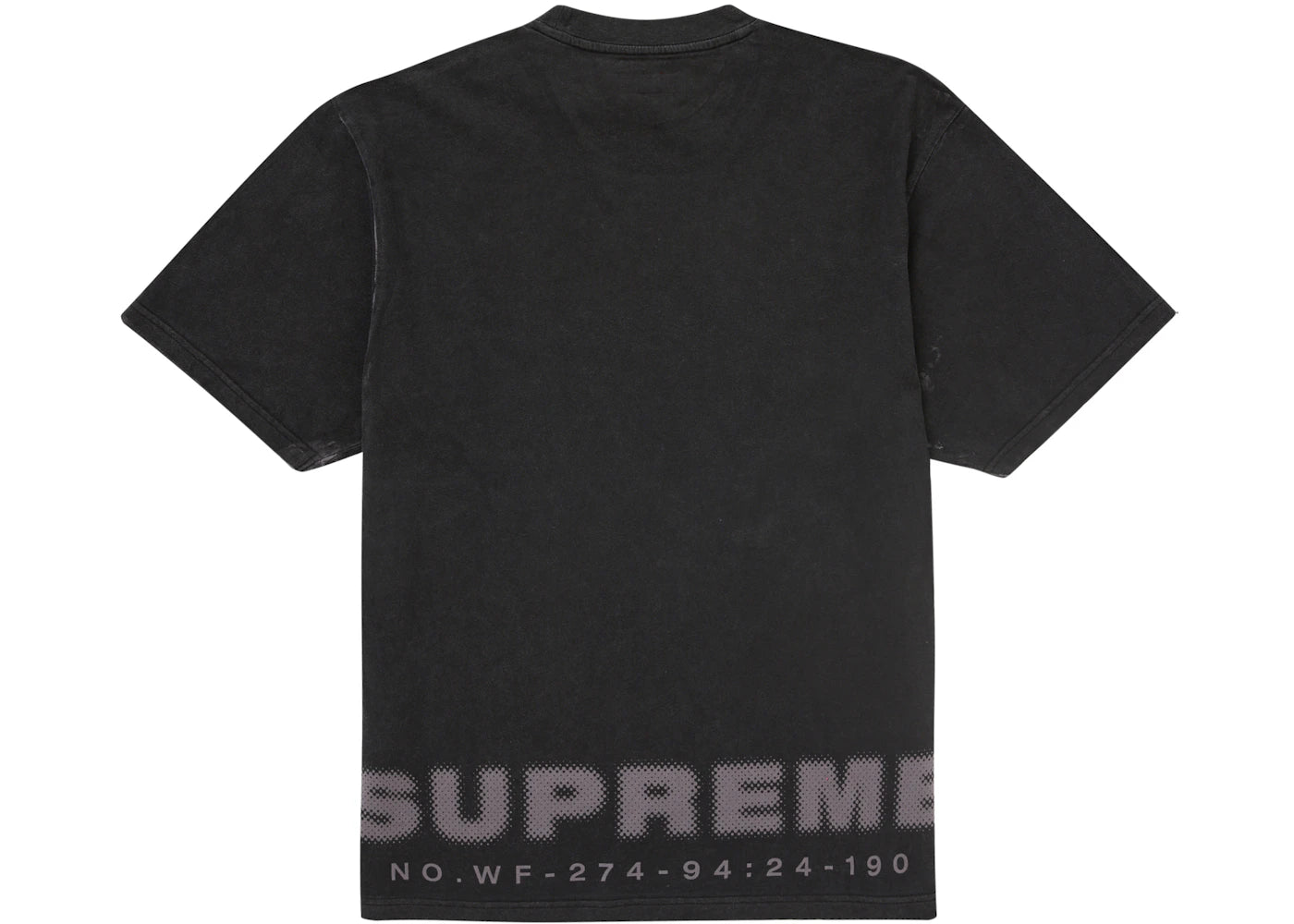 Supreme Discharge S/S Top Black