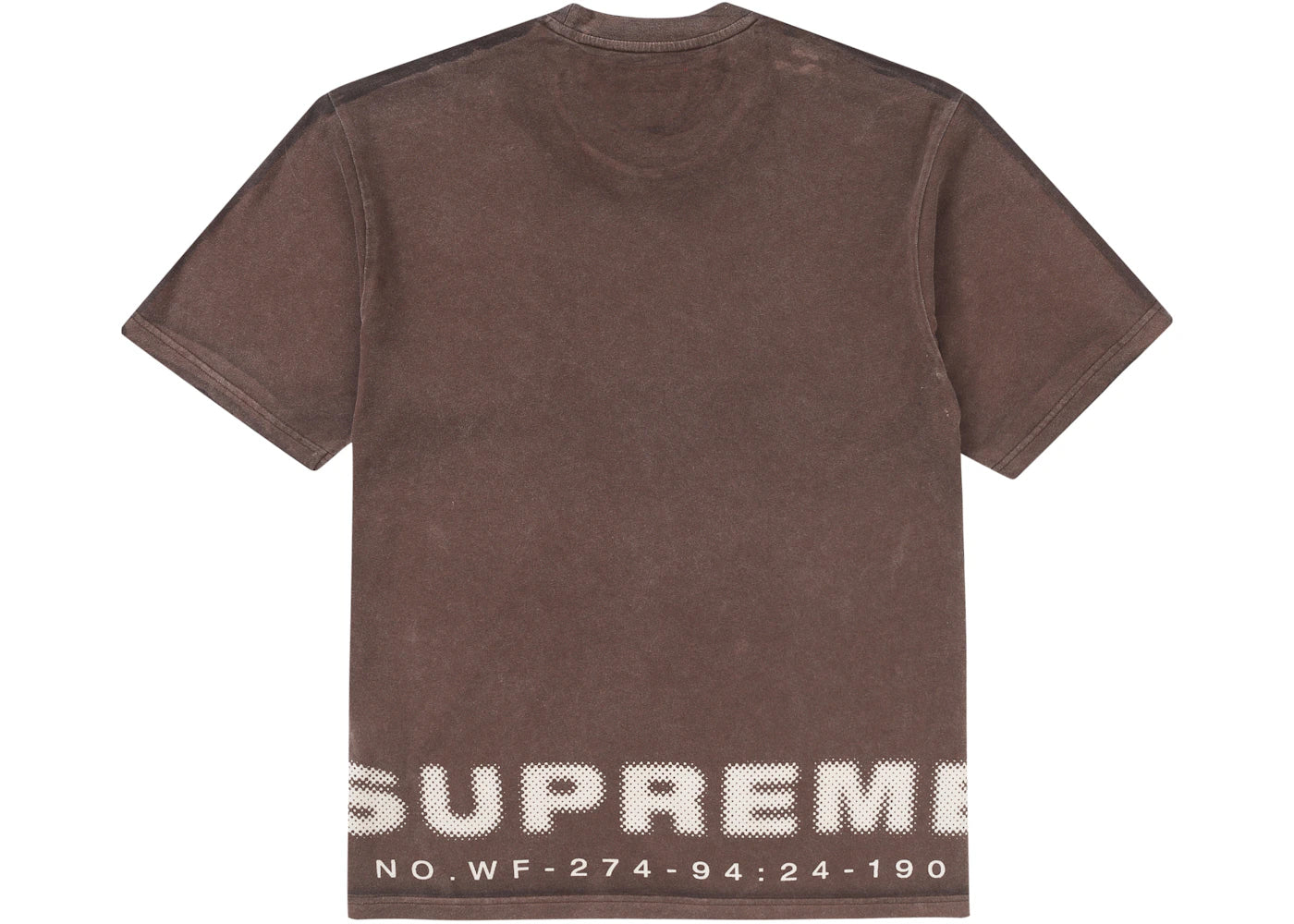 Supreme Discharge S/S Top Brown