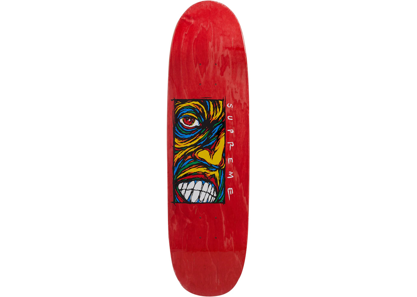 Supreme Disturbed Skateboard Deck Red