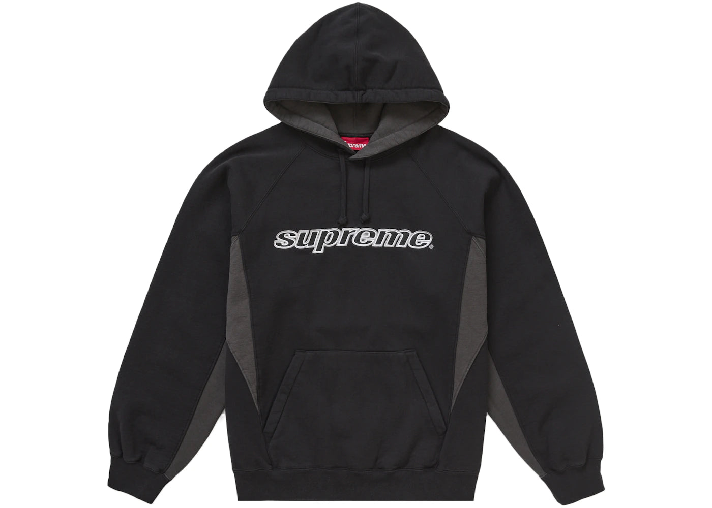 Supreme Division Hooded Sweatshirt Black