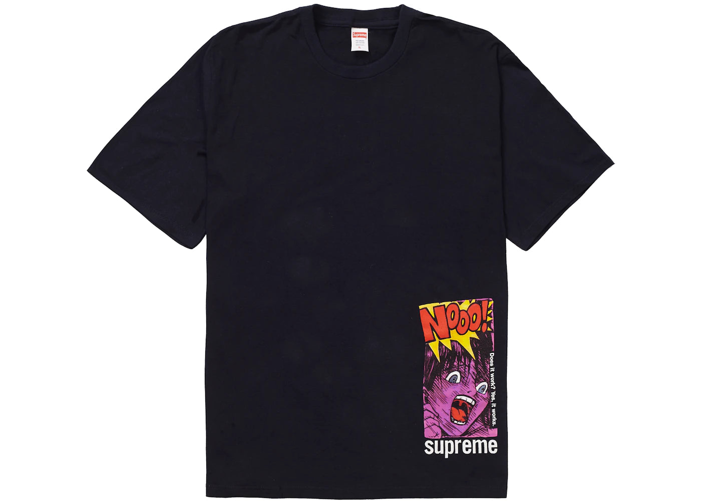 Supreme Does It Work Tee Black