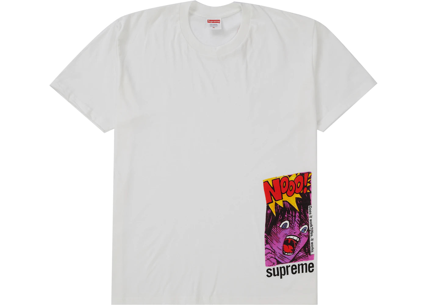 Supreme Does It Work Tee White