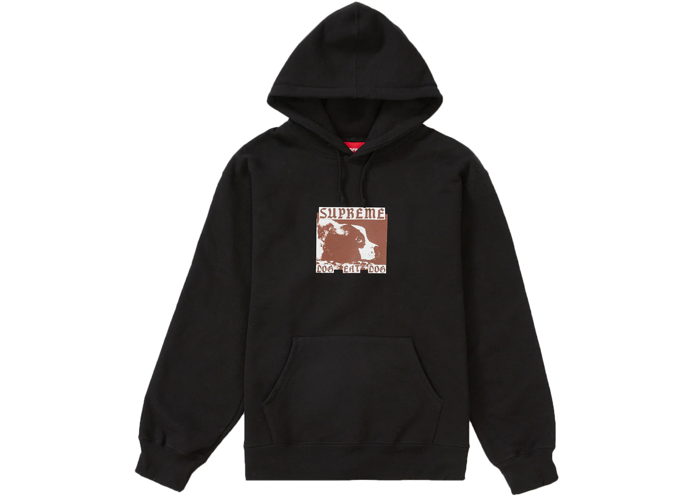 Supreme Dog Eat Dog Hooded Sweatshirt Black