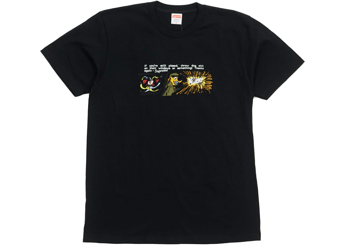Supreme Dog Shit Tee Black