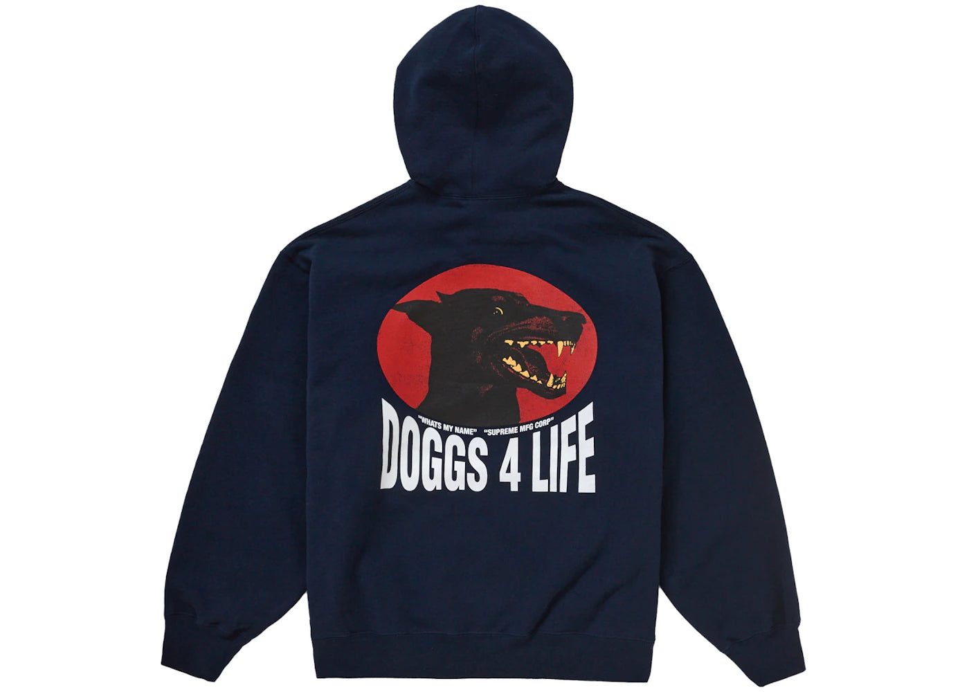 Supreme Doggs Hooded Sweatshirt Navy