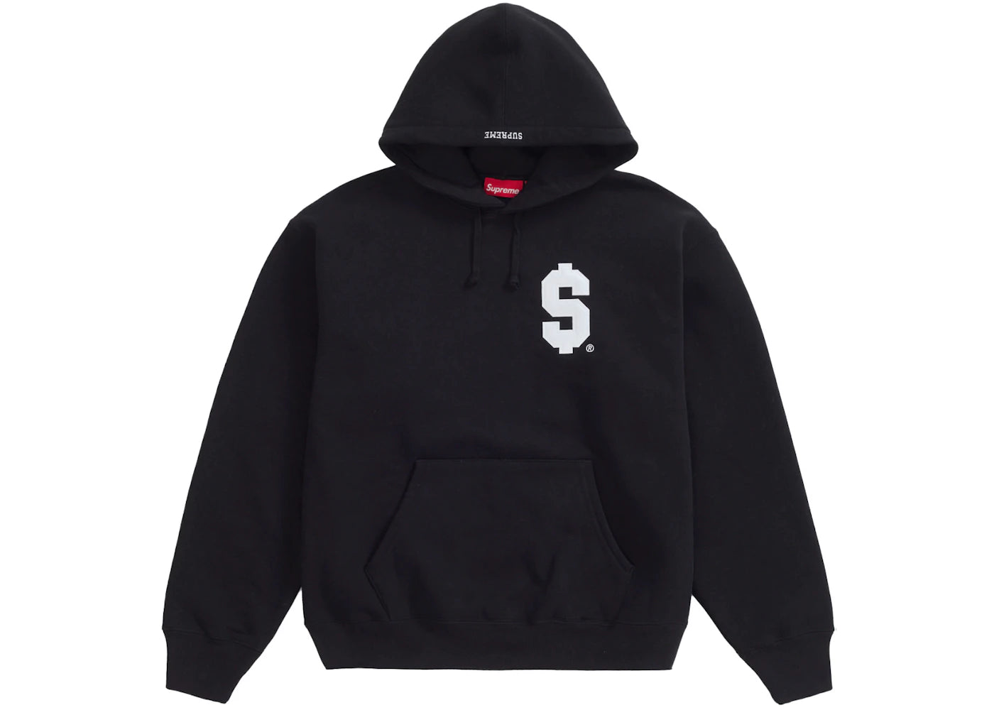 Supreme $ Hooded Sweatshirt Black