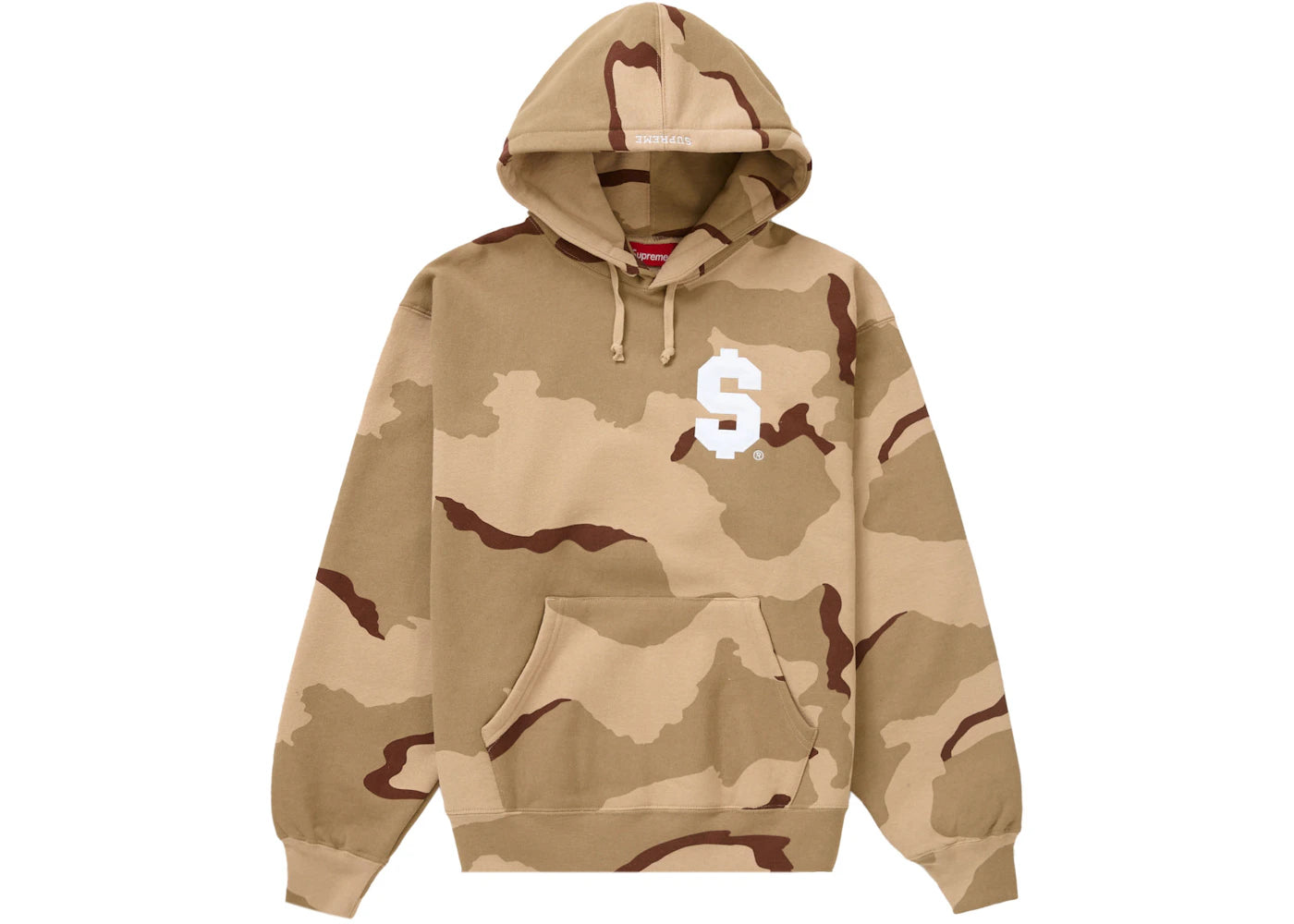 Supreme $ Hooded Sweatshirt Desert Camo