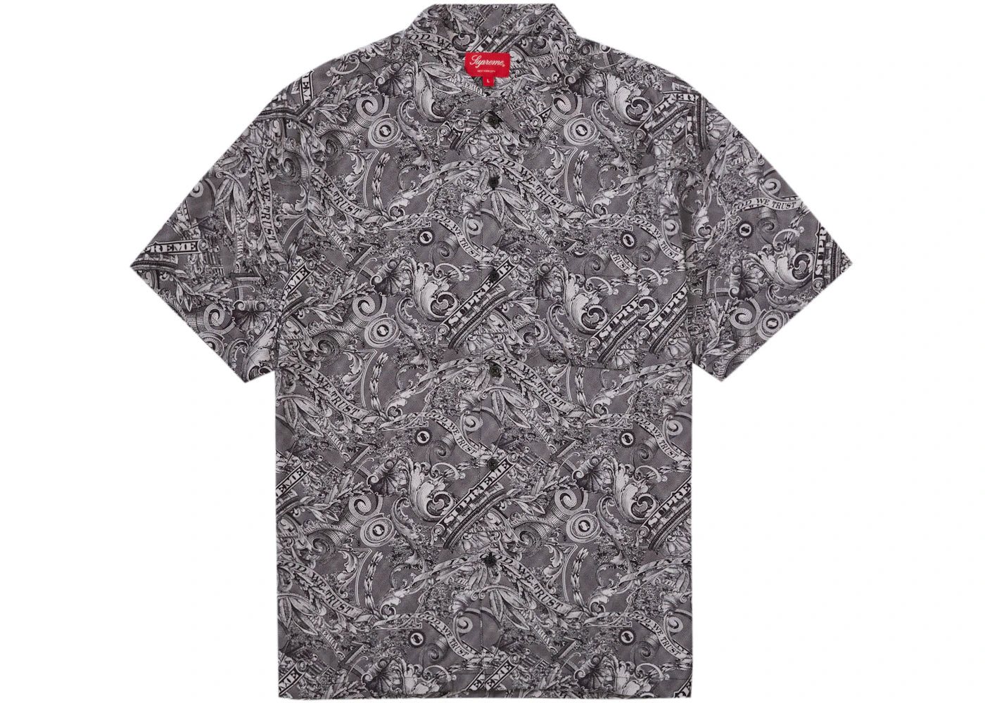 Supreme Dollar S/S Shirt Black