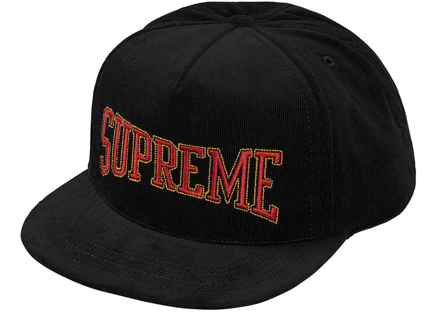 Supreme Dotted Arc 5-Panel Black