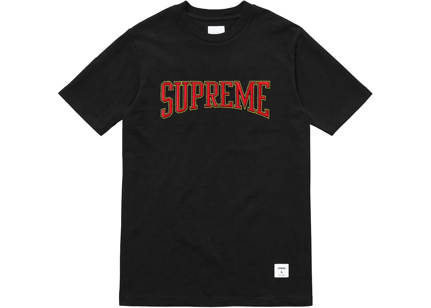 Supreme Dotted Arc Top Black