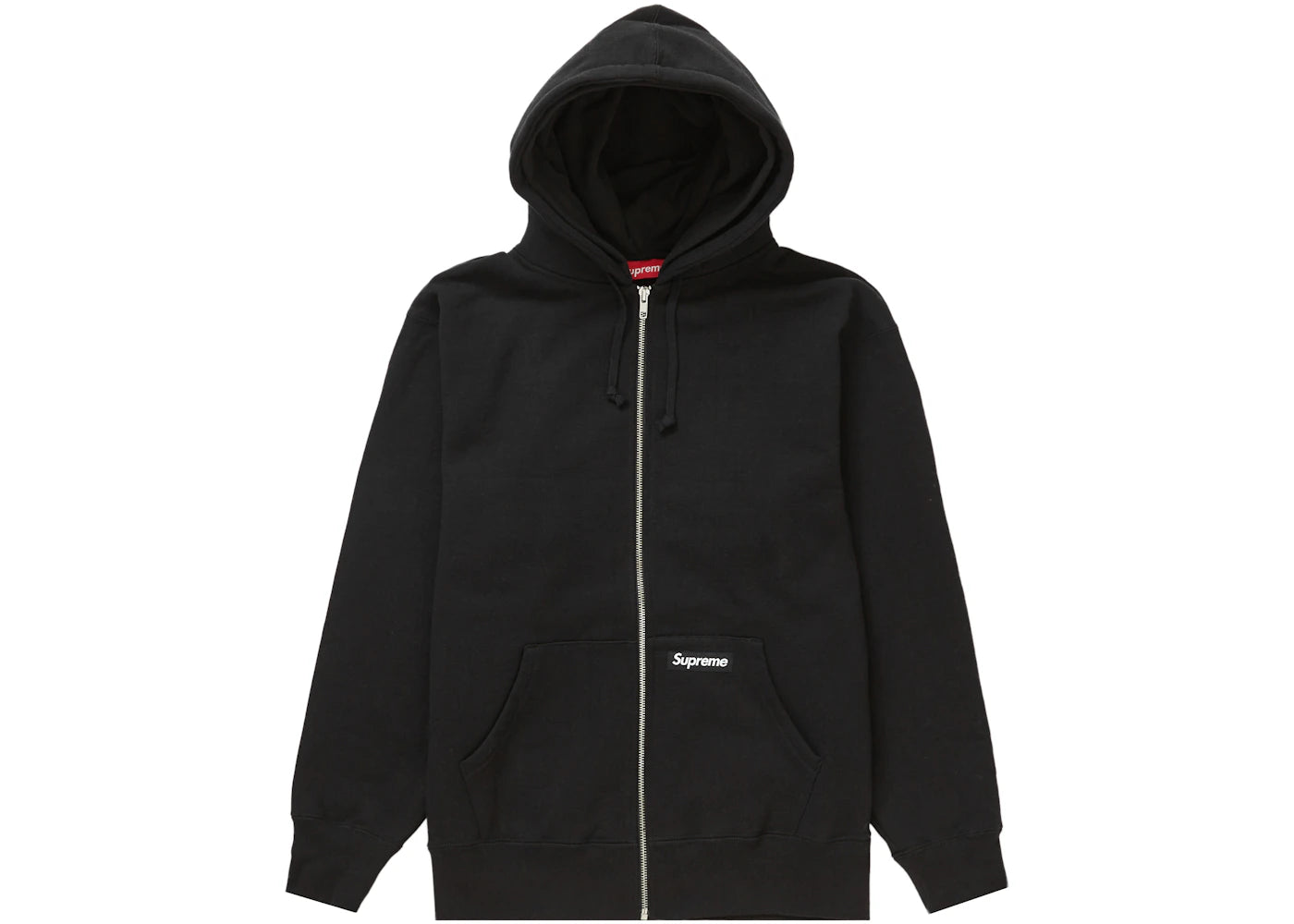 Supreme Double Hood Facemask Zip Up Hooded Sweatshirt Black