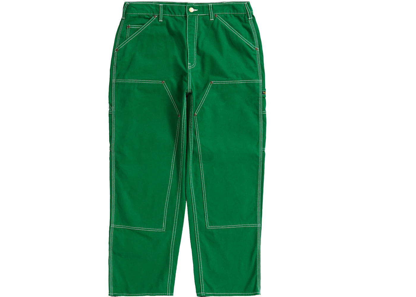 Supreme Double Knee Canvas Painter Pant Green