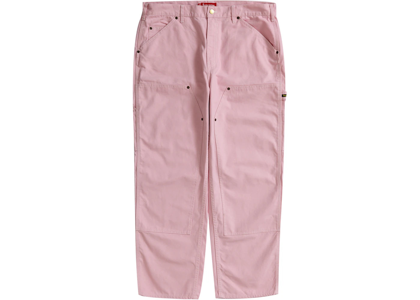 Supreme Double Knee Canvas Painter Pant Pale Pink