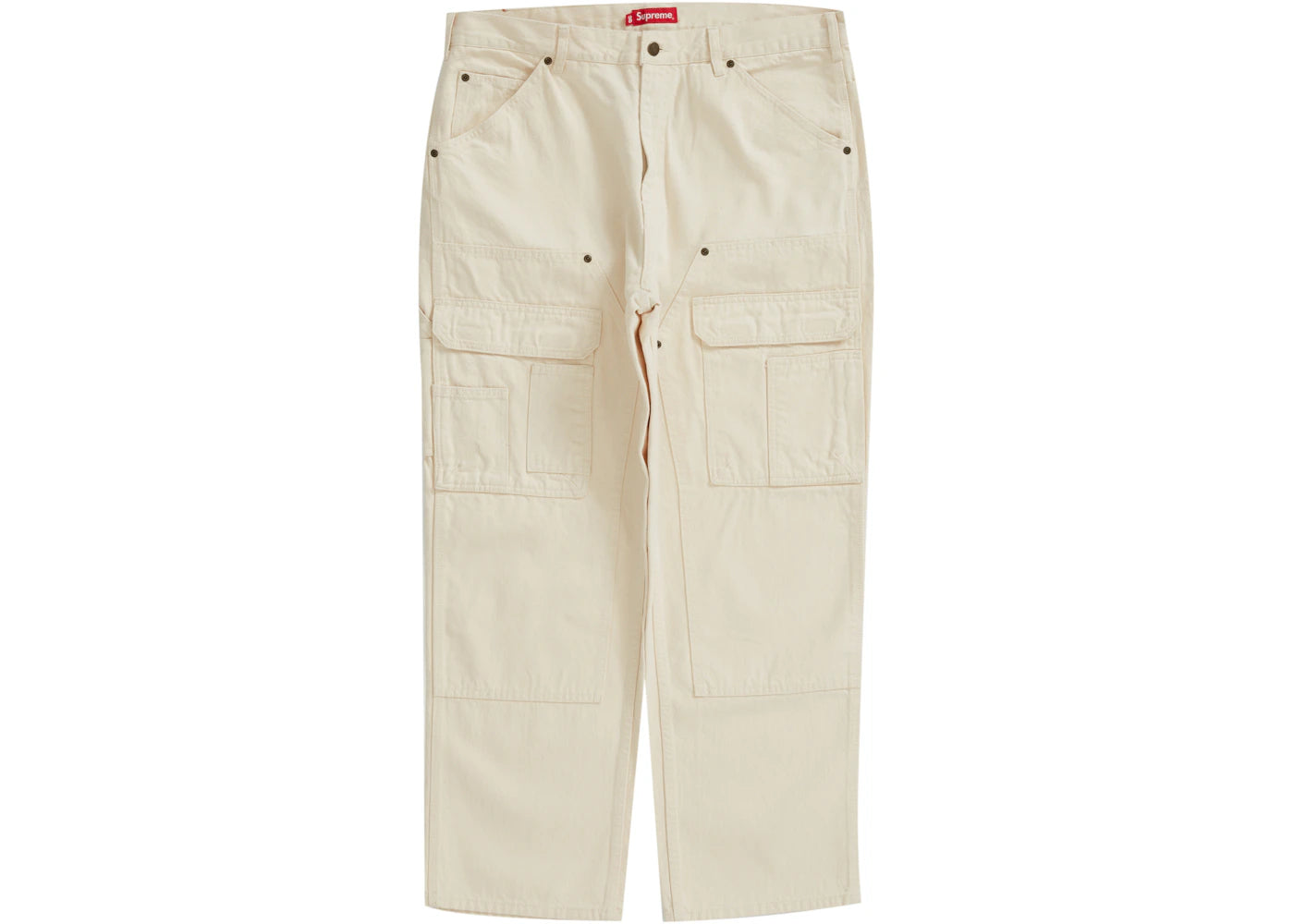 Supreme Double Knee Denim Utility Pant Natural