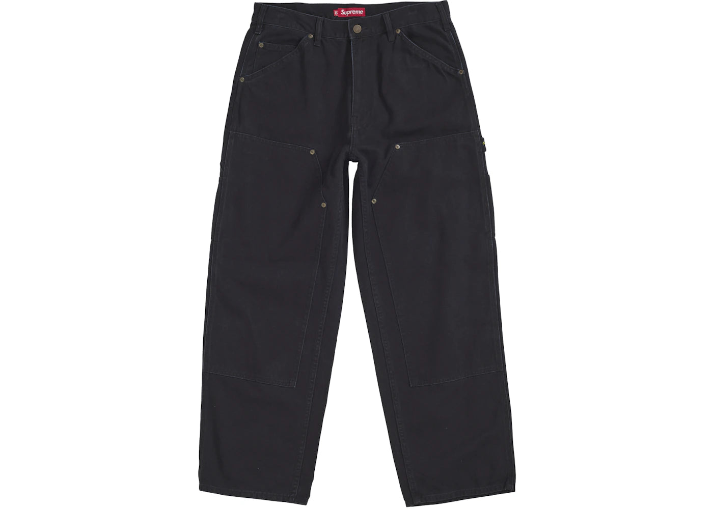 Supreme Double Knee Painter Pant (FW24) Black