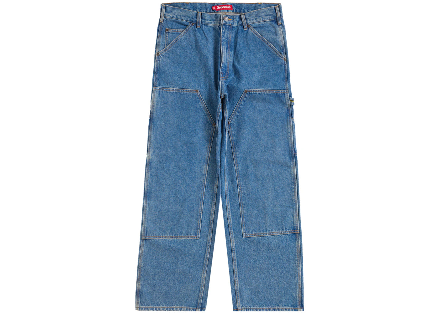 Supreme Double Knee Painter Pant (SS24) Washed Indigo