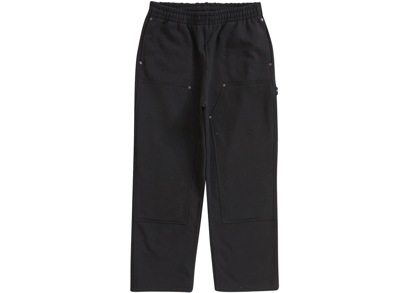 Supreme Double Knee Painter Sweatpant Black