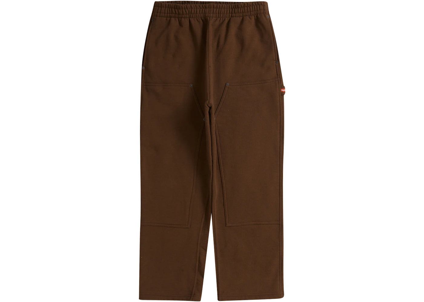 Supreme Double Knee Painter Sweatpant Brown