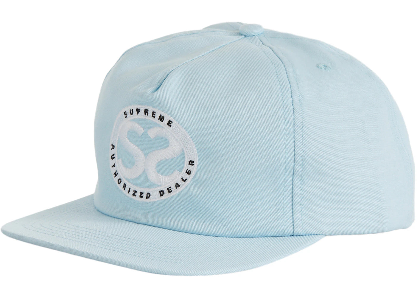 Supreme Double S 5-Panel Light Blue