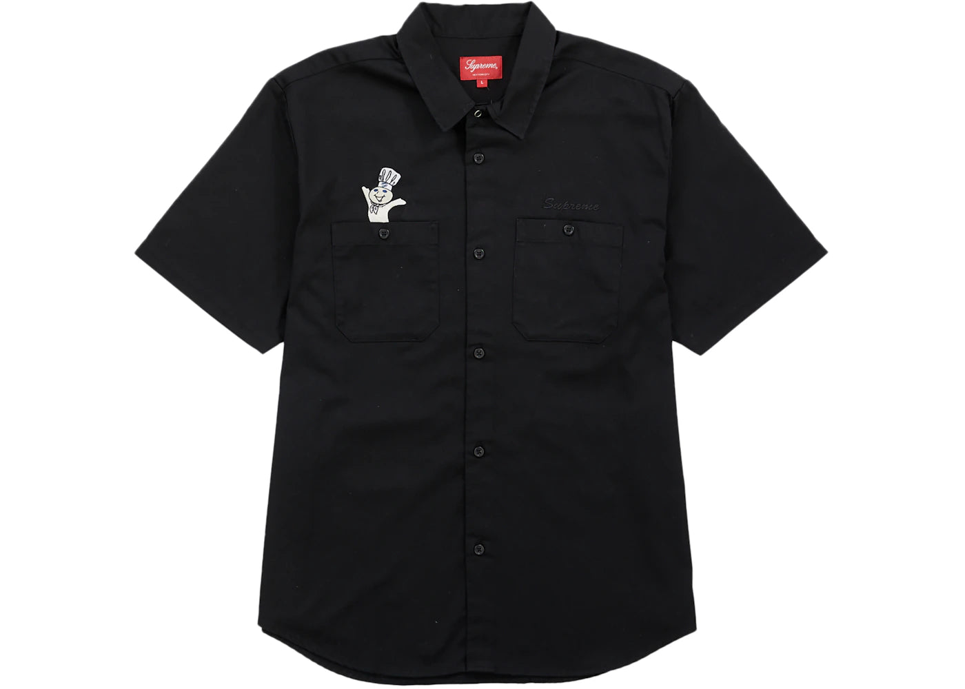 Supreme Doughboy S/S Work Shirt Black