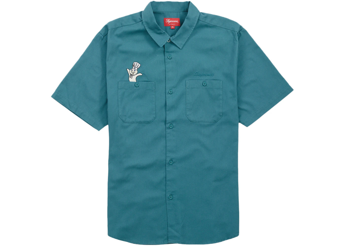 Supreme Doughboy S/S Work Shirt Work Green