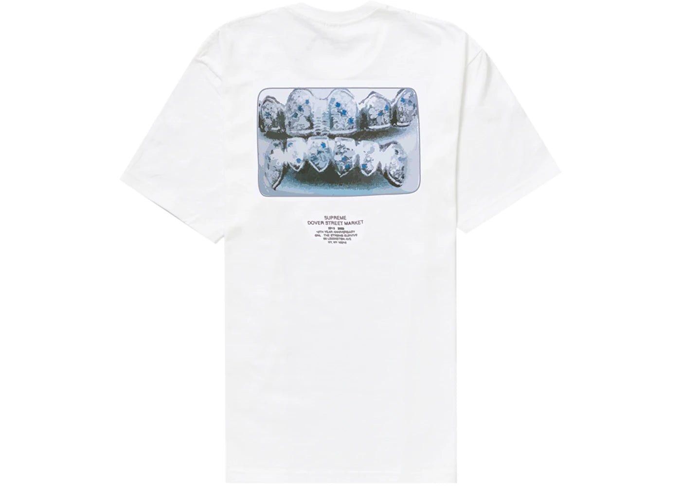 Supreme Dover Street Market 10th Anniversary Tee White